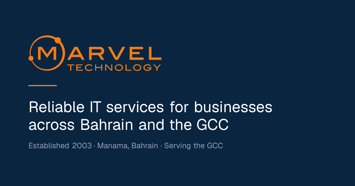 Marvel Technology | IT Services & Outsourcing Across the GCC